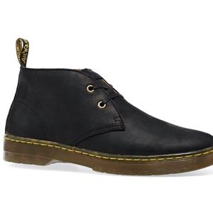 DR MARTINS DESERT BOOTS BLACK SIZE 8